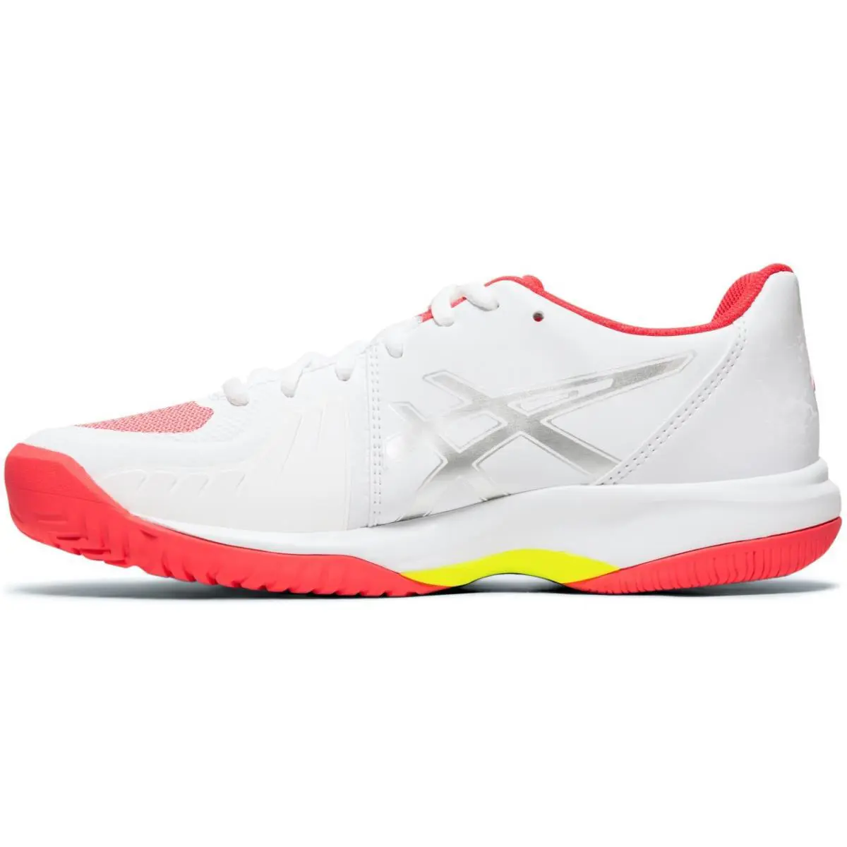 Asics shoes - ASICS GEL-Court Speed - Speed - E850N-110 - White/Laser Pink (UPC: 193604054132) 1