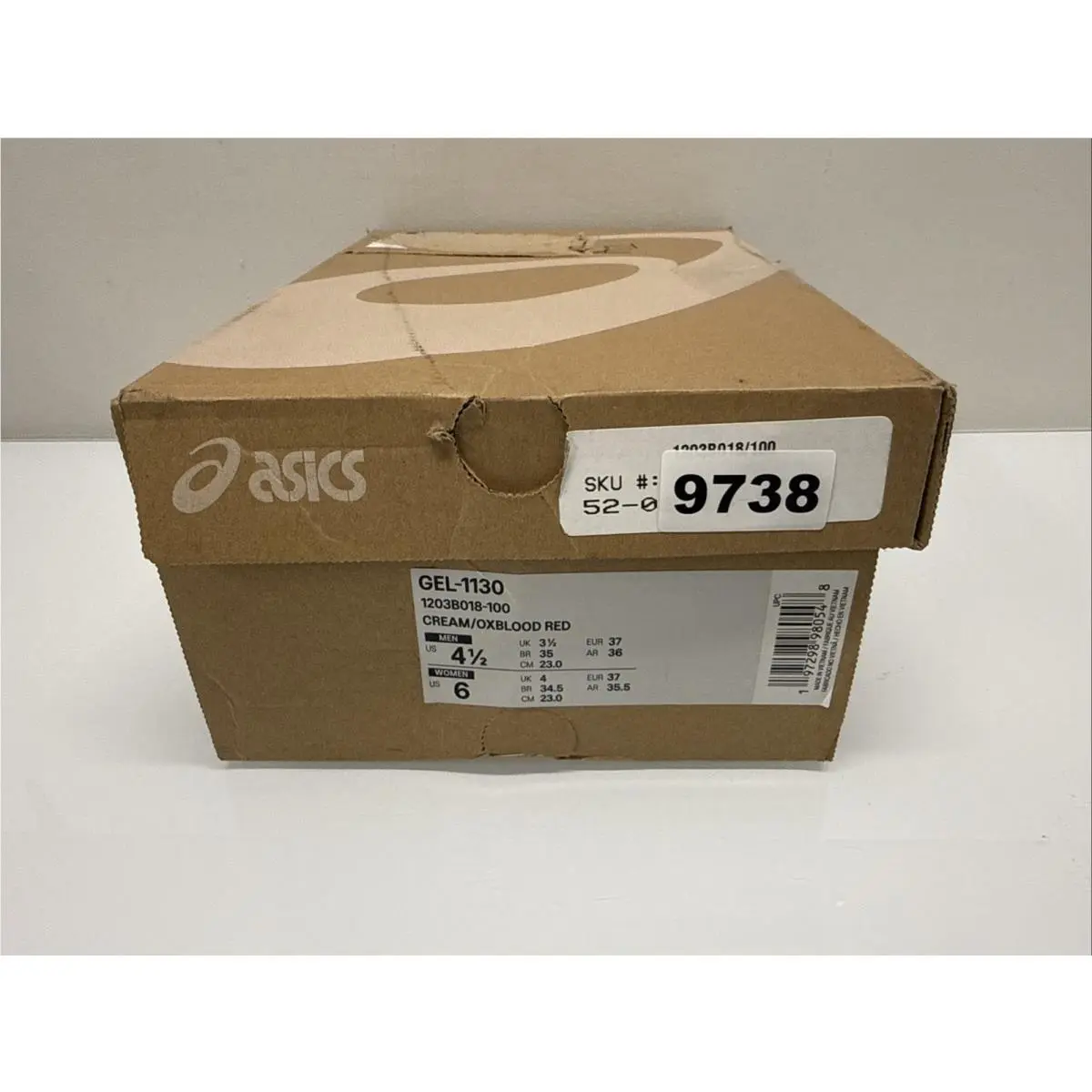 Asics shoes - ASICS Gel 1130 - Gel - 1203B018-100 - Red 8