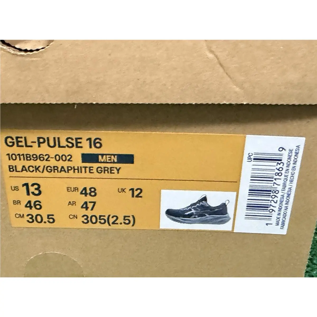 Asics shoes - Gel-Pulse 16 - 1011B962-002 - Black 7