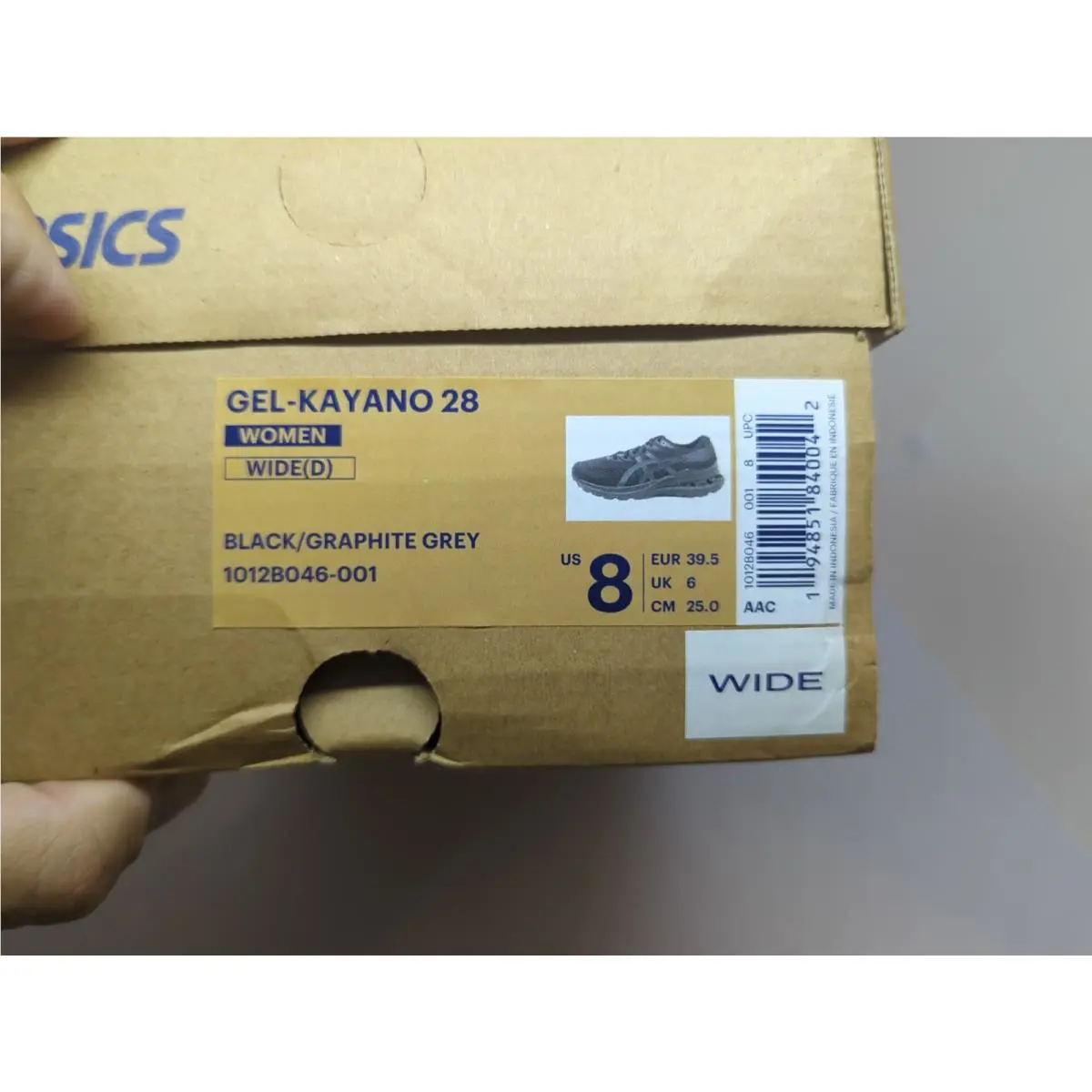 Asics shoes - ASICS GEL-Kayano - 1012B046-001 - Black (UPC: 194851840042) 9