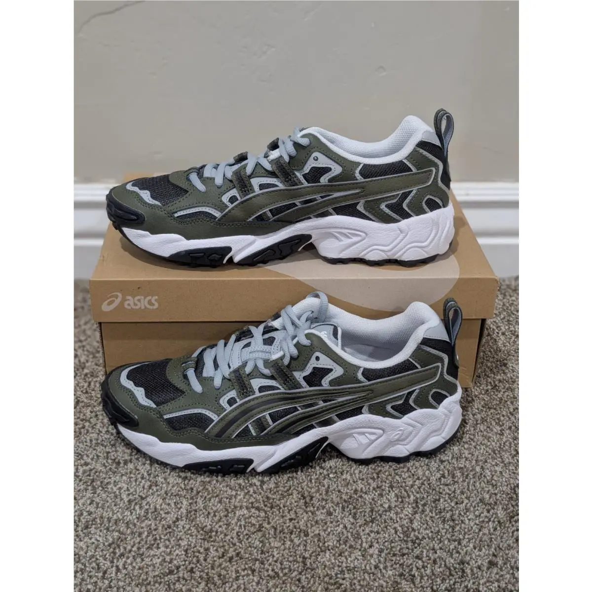 Asics shoes - Asics	Gel Nandi - Nandi - 1021A315-020 - Gray/Green 0