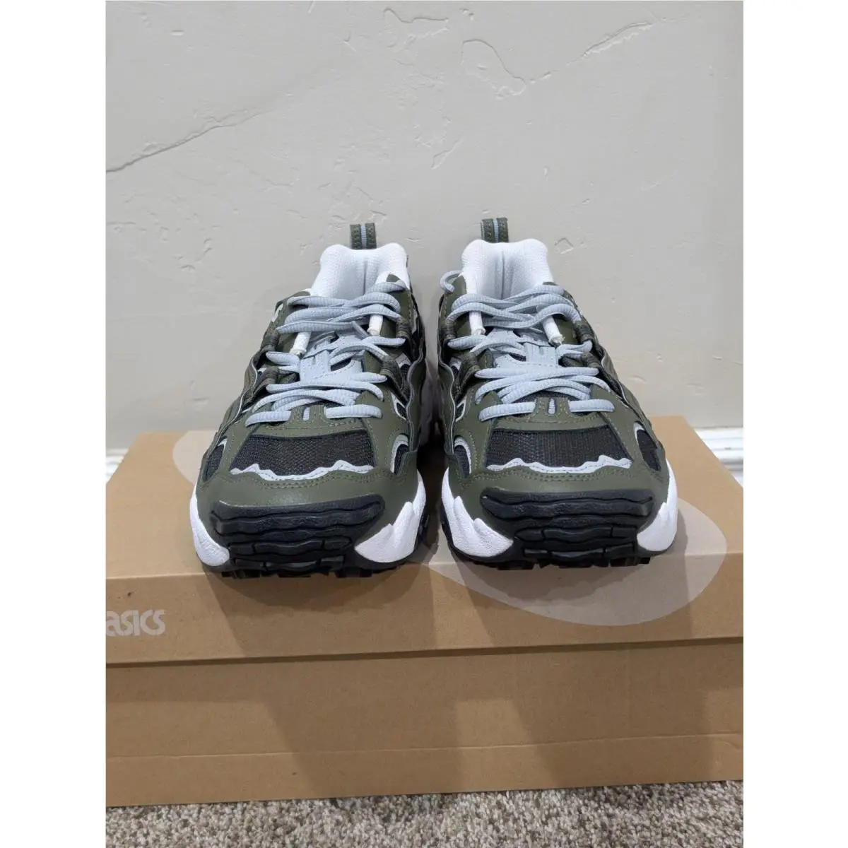 Asics shoes - Asics	Gel Nandi - Nandi - 1021A315-020 - Gray/Green 2