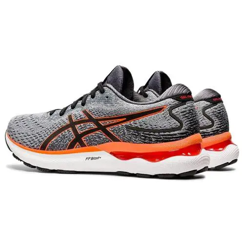 Asics shoes - Asics Gel-Nimbus 24 - 1011B359-020 - Sheet Rock/Shocking Orange 2