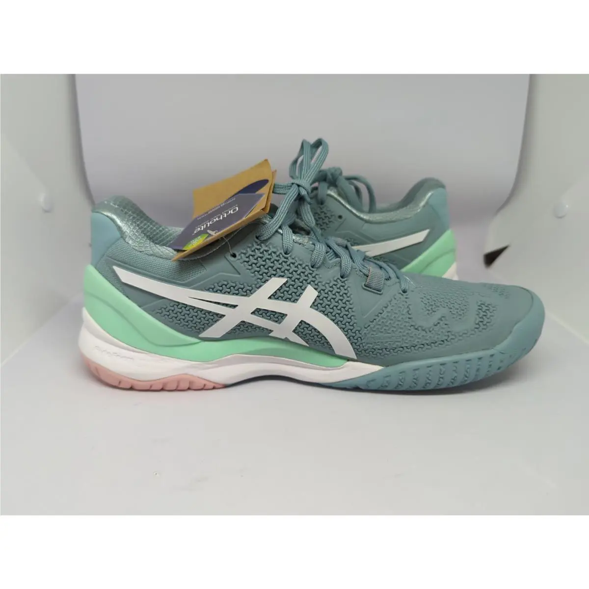 Asics shoes - Asics GEL-Resolution 8 - 1042A072-408 - White (UPC: 196074383573) 5