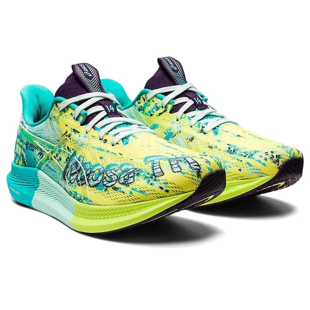 Asics shoes - ASICS Noosa Tri 14 - Noosa Tri - 1012B208750 - Safety Yellow/Soothing SEA 1