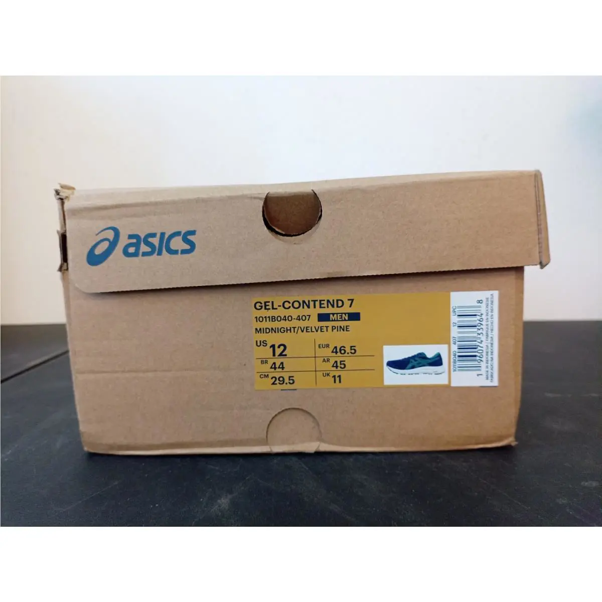 Asics shoes - ASICS Gel Contend 7 - Gel Contend - Black 0