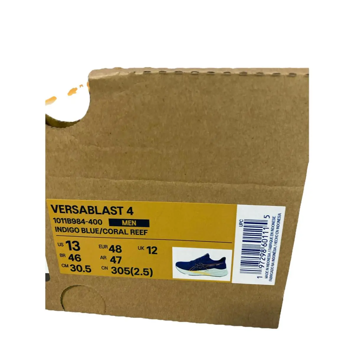 Asics shoes - ASICS Versablast - Versablast - 1011B984-400 - Blue 6