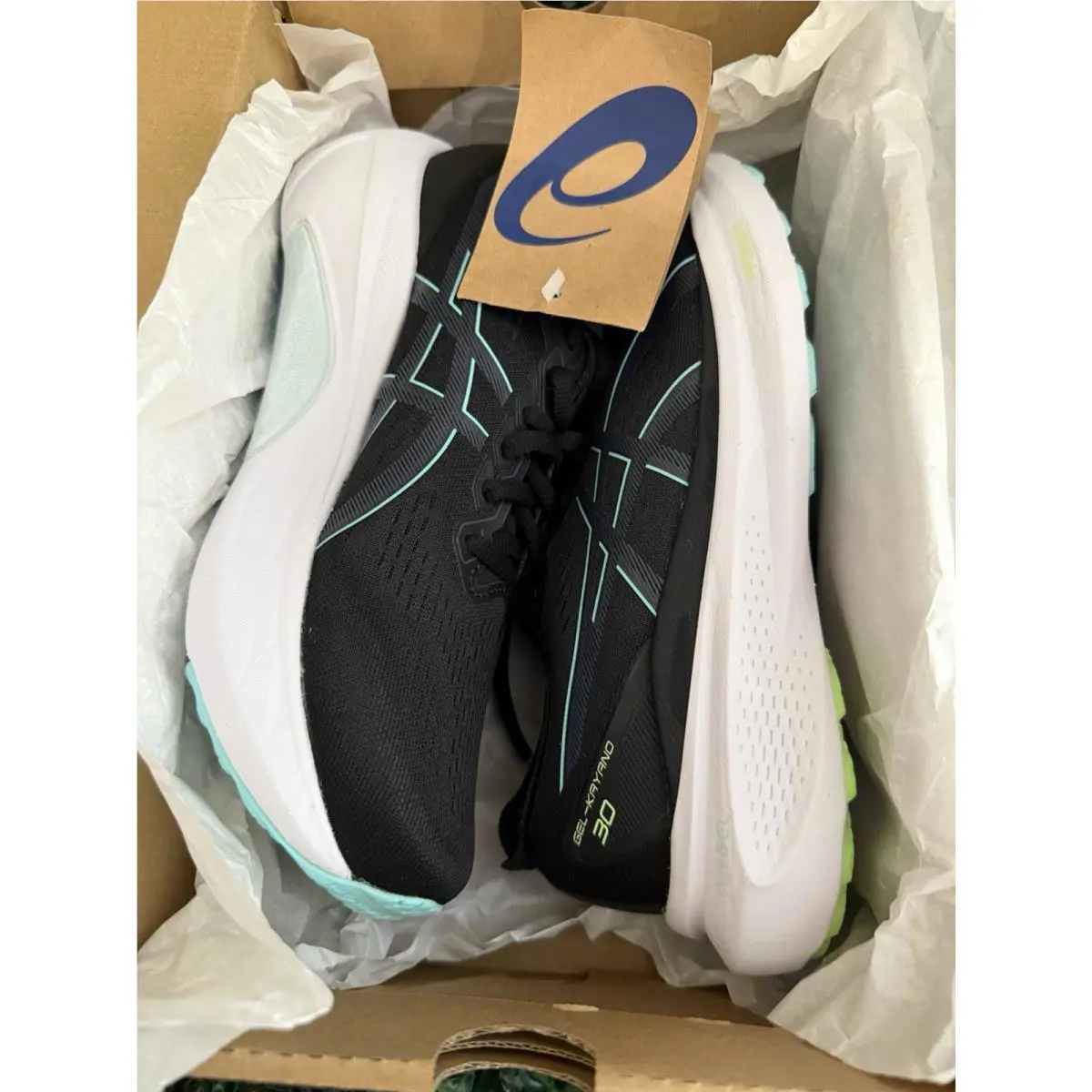 Asics shoes - ASICS GEL-Kayano - Black/Blue 6
