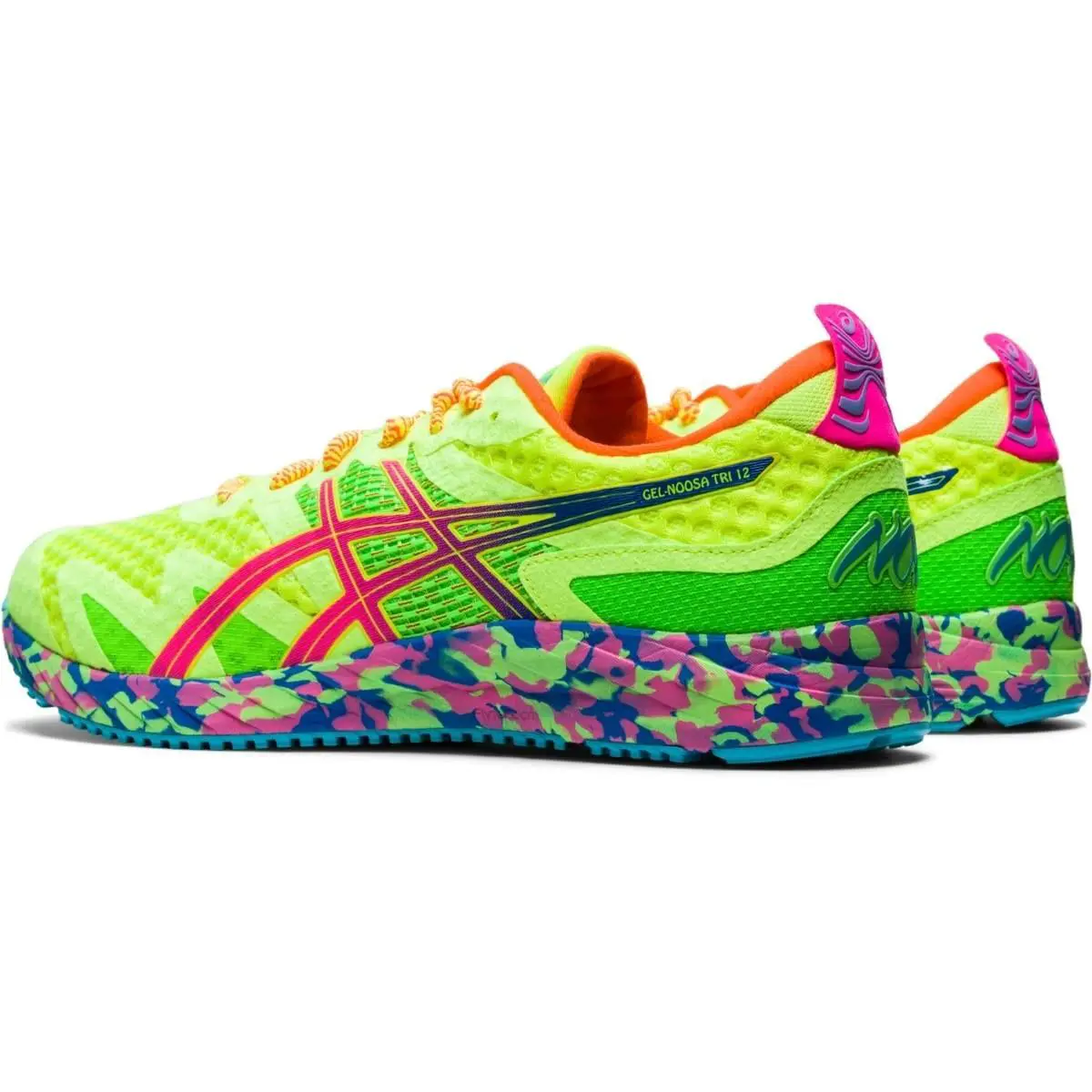 Asics shoes - ASICS Noosa - Noosa - 1011A673750 - Safety Yellow/HOT Pink 2
