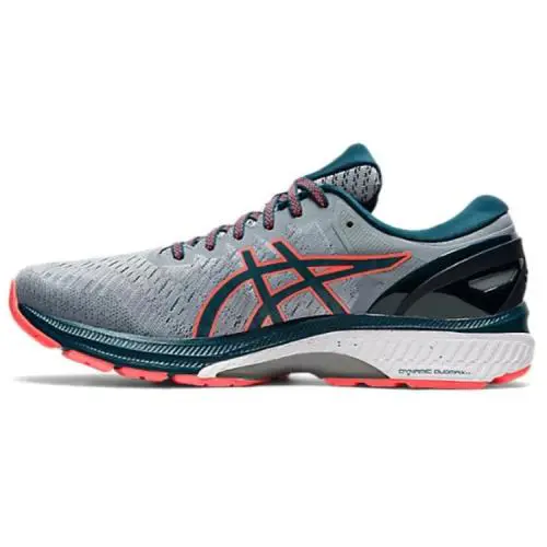 Size 8.5 - Asics Men`s Gel-kayano 27 Sheet Rock/magnetic Blue 1011A767-021 - Blue