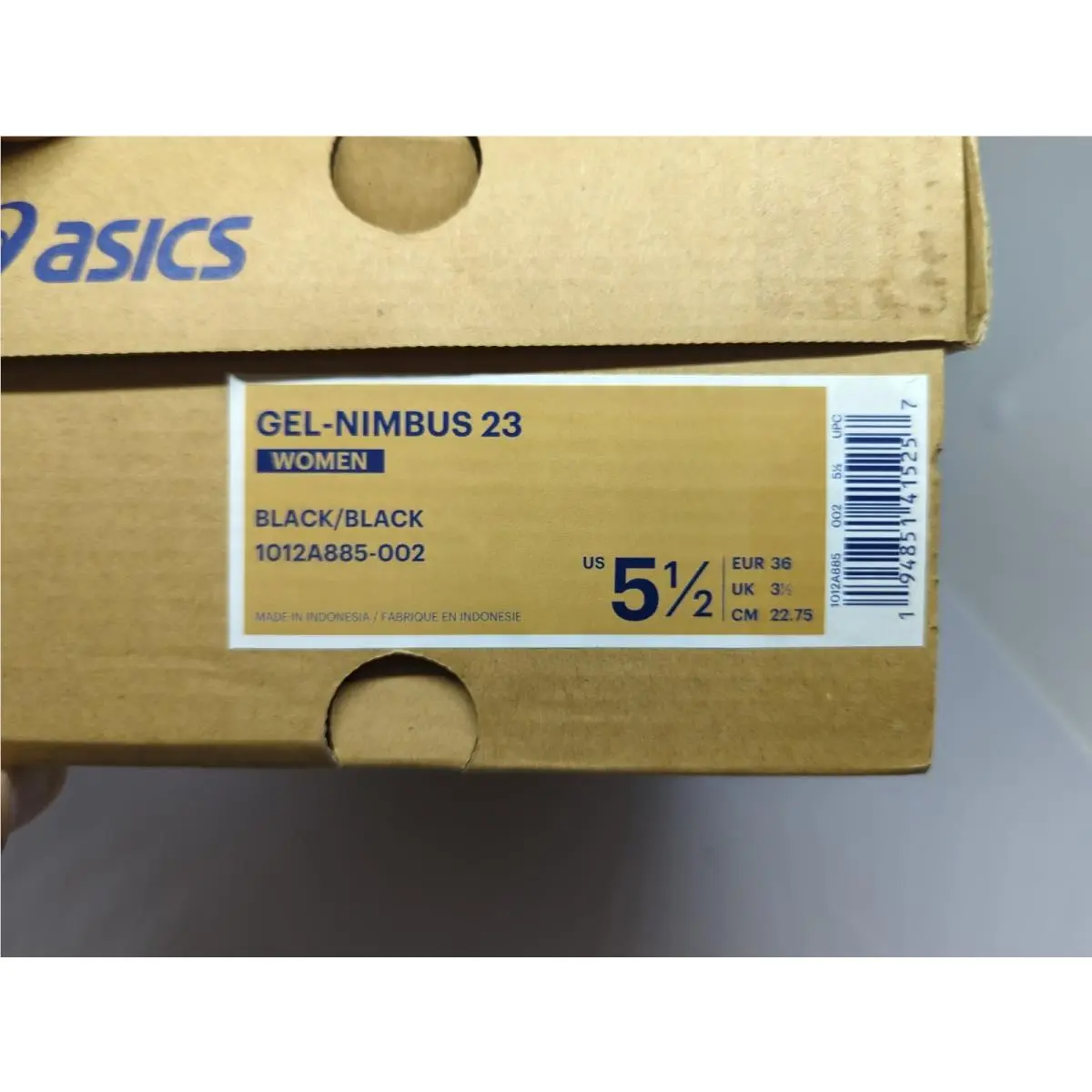 Asics shoes - ASICS GEL-Nimbus 23 - 1012A885-002 - Black (UPC: 194851415257) 9