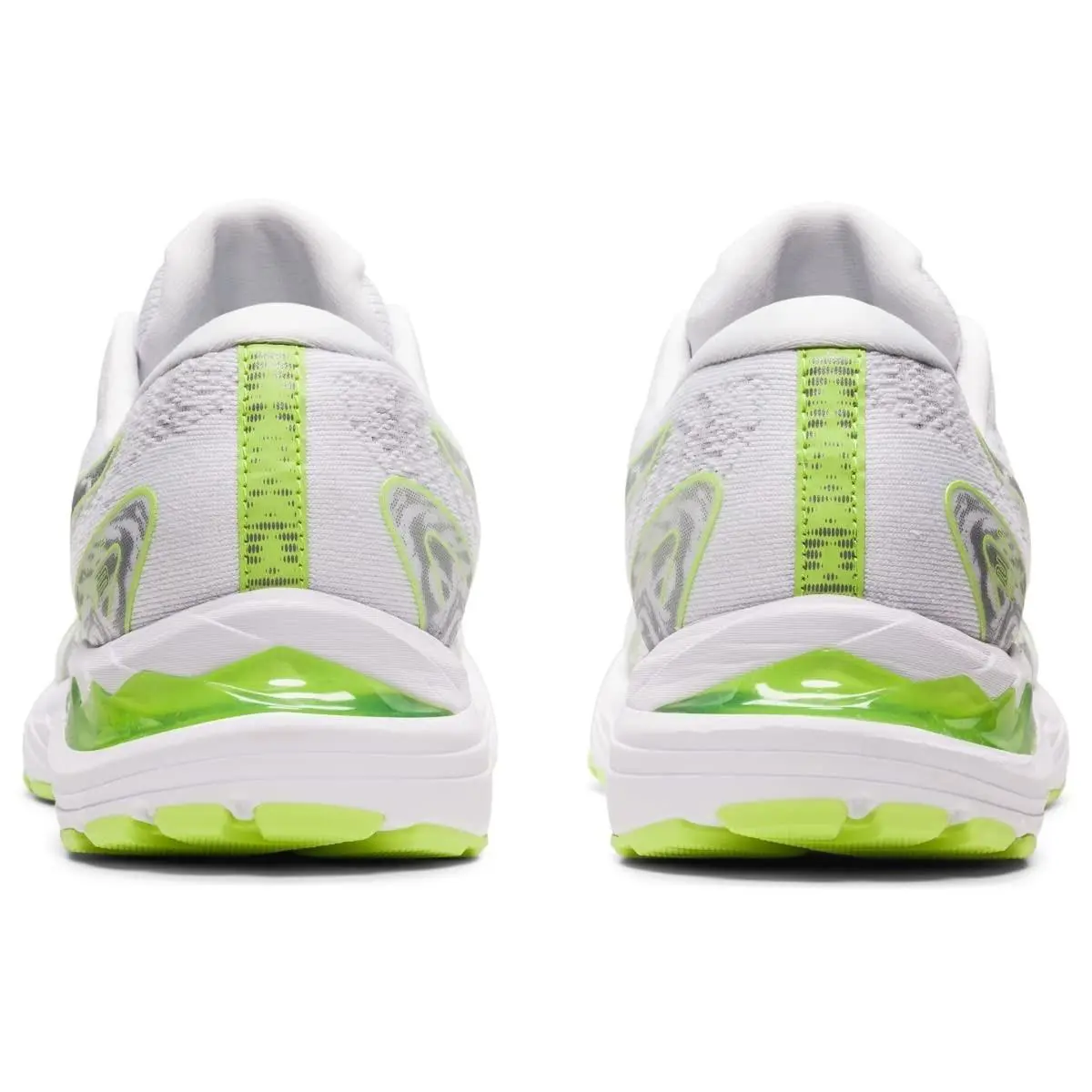 Asics shoes - ASICS Gel-Cumulus 23 - 1012A888103 - White/Lime Green 3