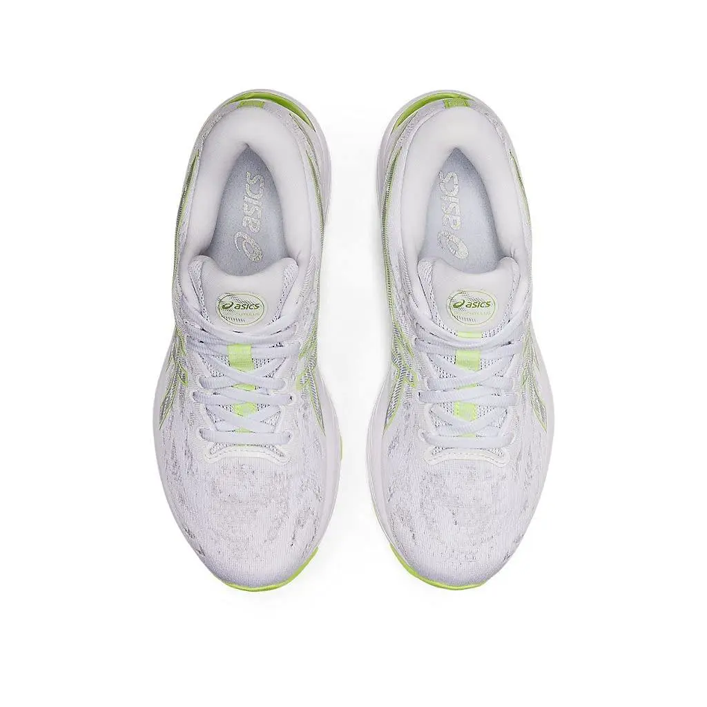 Asics shoes - ASICS Gel-Cumulus 23 - 1012A888103 - White/Lime Green 4