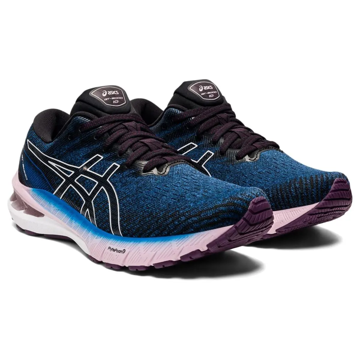Asics shoes - ASICS Wmns GT 2000 10 - 1012B044-402 - Lake Drive/White 2