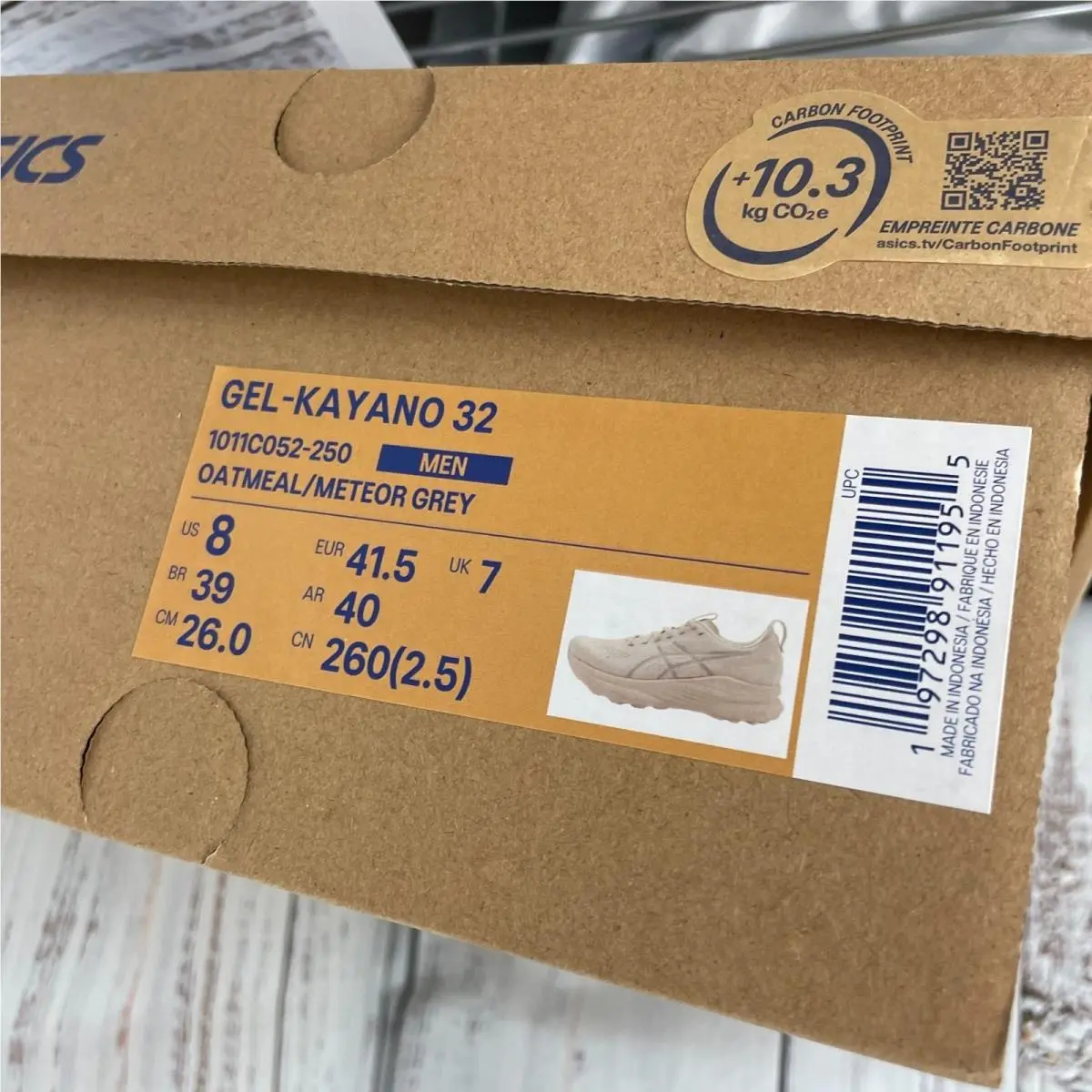Asics shoes - ASICS GEL-Kayano - 1011C052-250 - Gray (UPC: 197298911955) 9