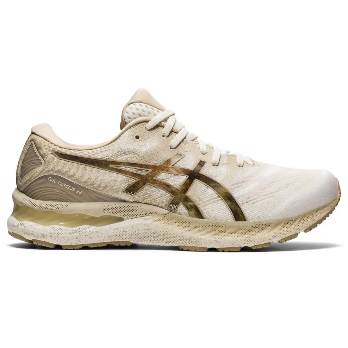 Asics Gel-nimbus(r) 23 Men`s Gel-nimbus R 23 Running Shoes 9 US Cream/putty Extremely Rare