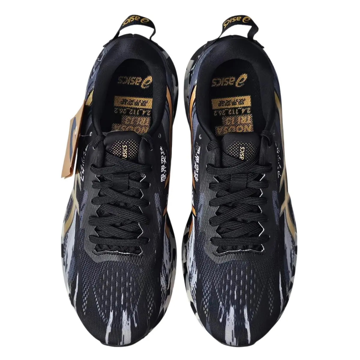 Asics shoes - ASICS Noosa Tri 13 - Noosa Tri - 1012A898001 - Black/Pure Gold, Manufacturer: Hot Pink/Safety Yellow 8