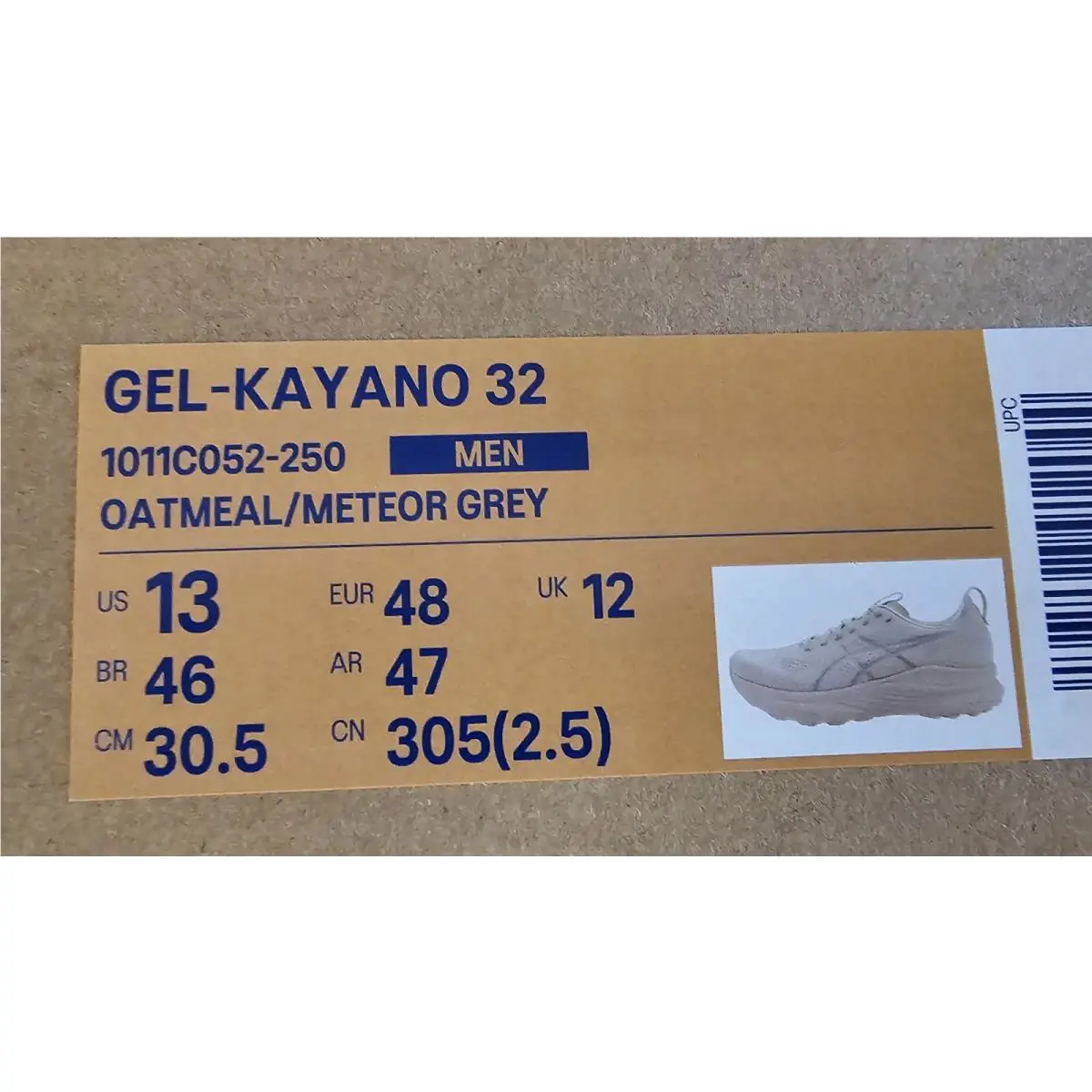 Asics shoes - ASICS kayano - kayano - oatmeal meteor grey 4