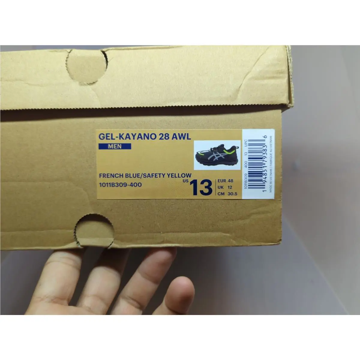 Asics shoes - ASICS GEL-Kayano - 1011B309-400 - Blue (UPC: 194851793836) 9