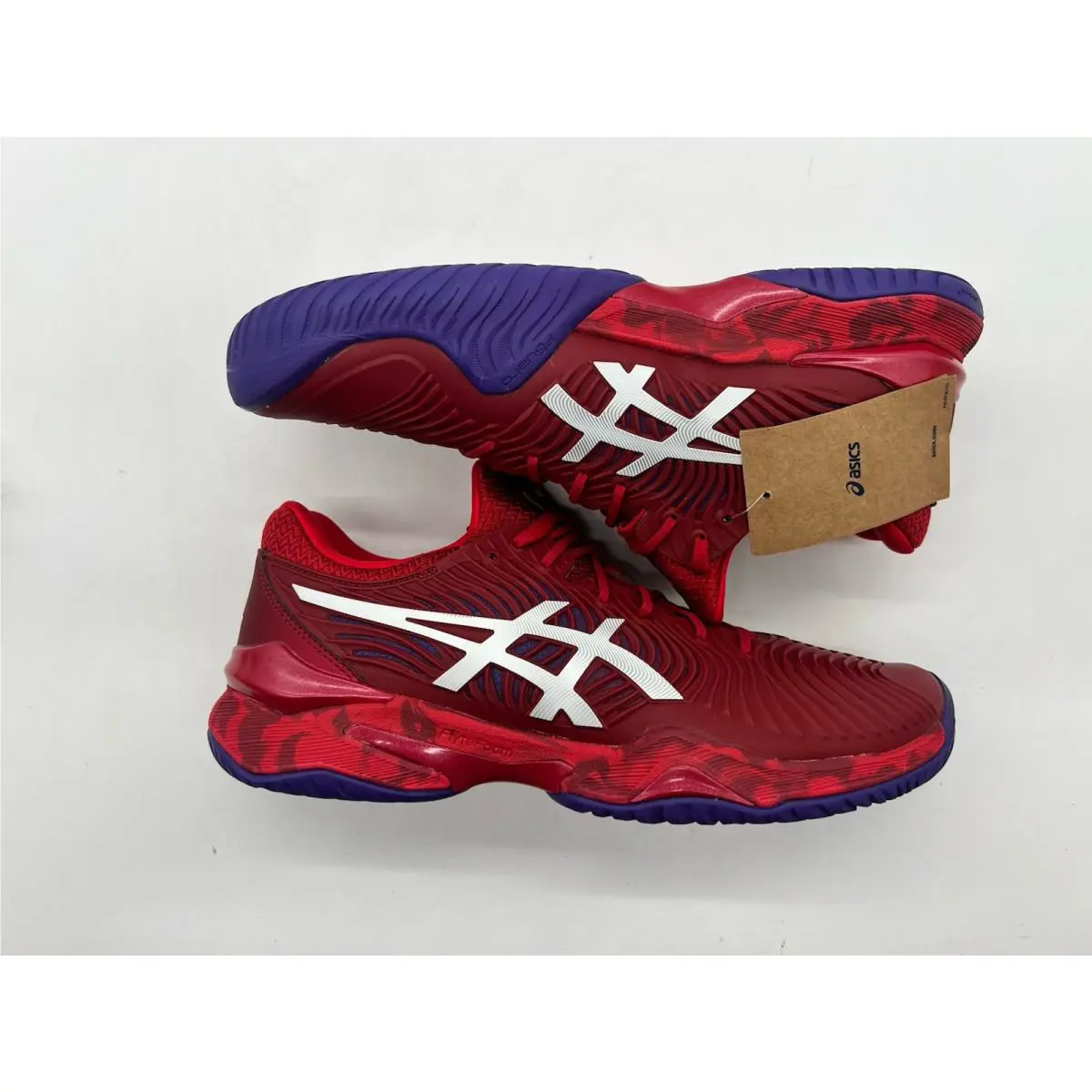 Asics shoes - Court FF NOVAK - Court NOVAK - 1041A089 - Red 5