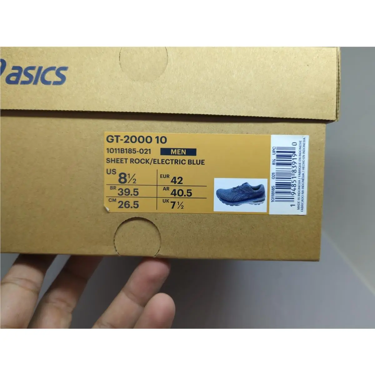 Asics shoes - ASICS GT 2000 - 1011B185-021 - Blue (UPC: 194851839190) 9