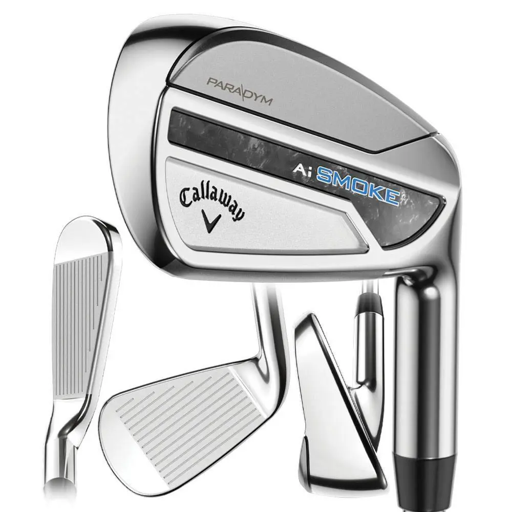 Callaway Men Paradym Ai Smoke Iron Set - 24 - Chrome