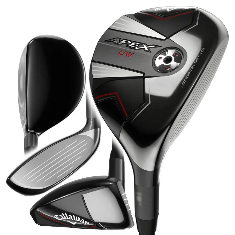 Callaway Men Apex UW Fairway Wood - 23 RH 3 19 Graph Stiff - Chrome