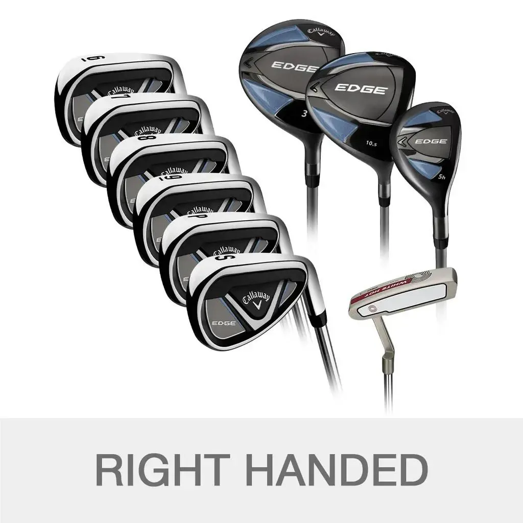 Callaway Edge Graphite 10-Piece Golf Club Set Right Handed - 2 Year Warranty
