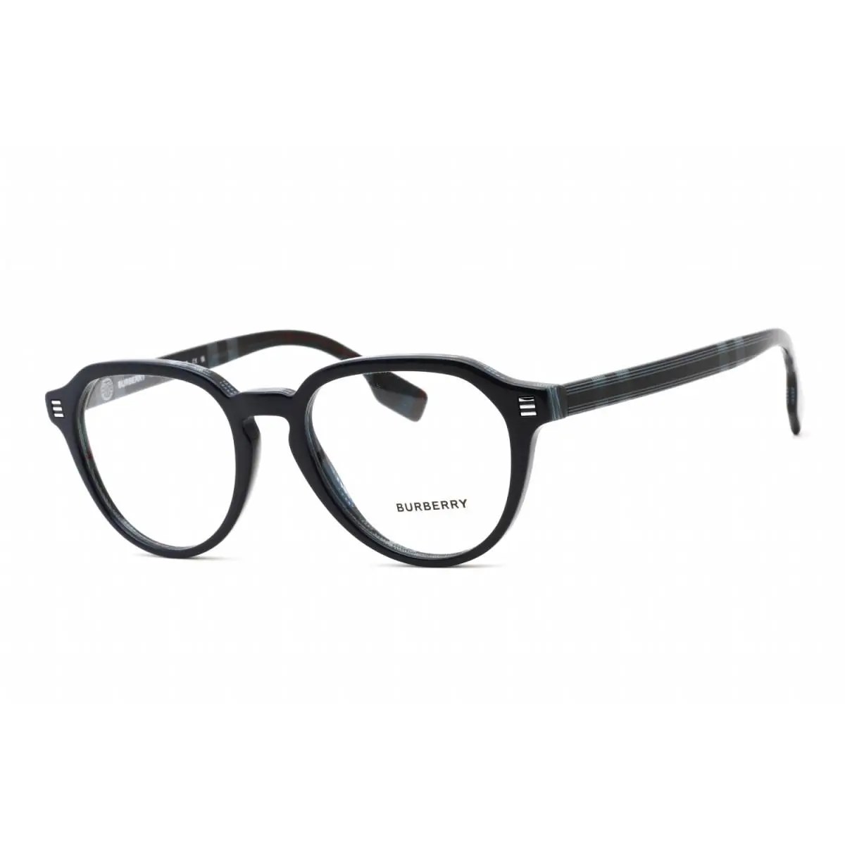 Burberry BE2368 3956 Top Blue On Navy Check 54mm Eyeglasses