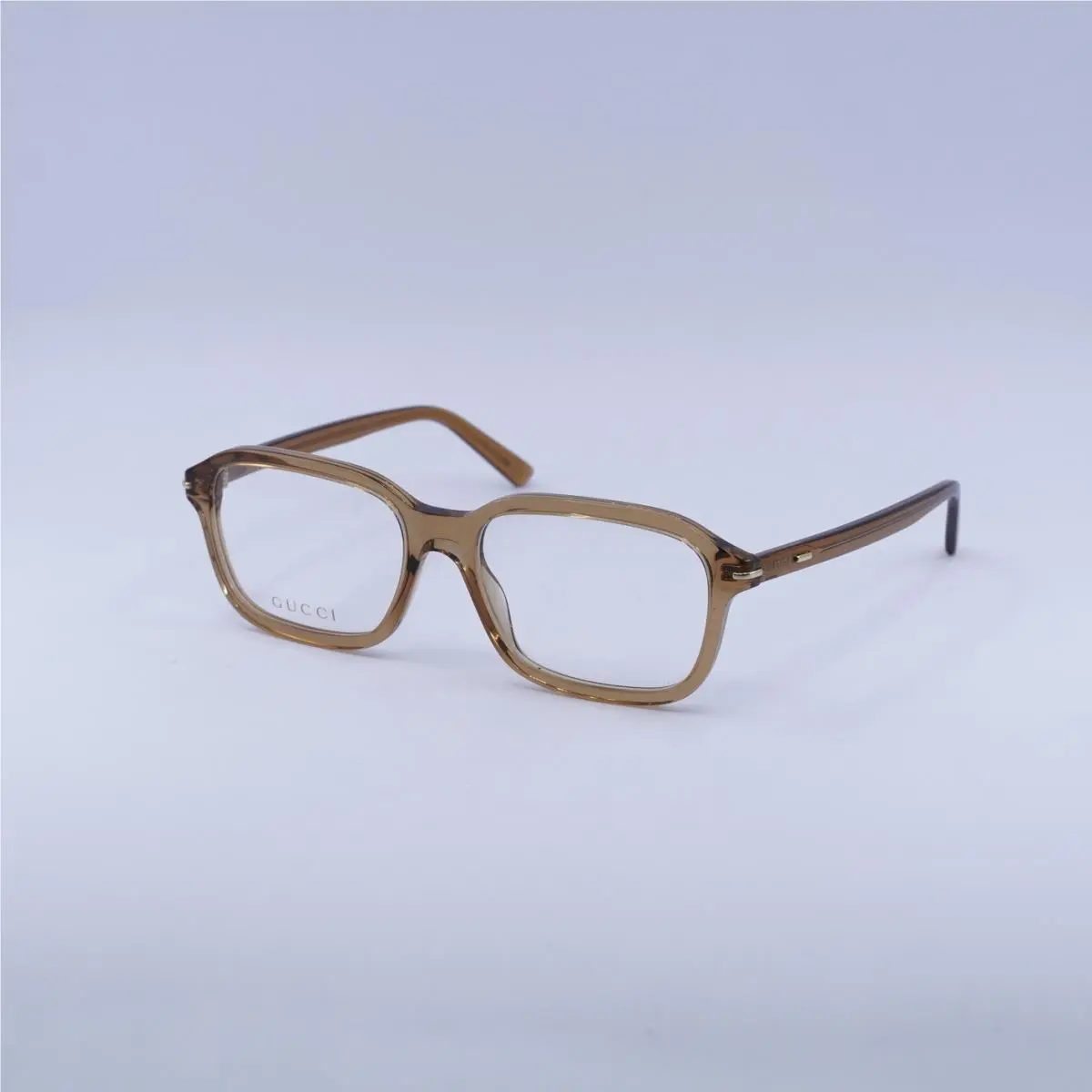 GG1446O 004 Transparent Brown 56mm Eyeglasses by Gucci