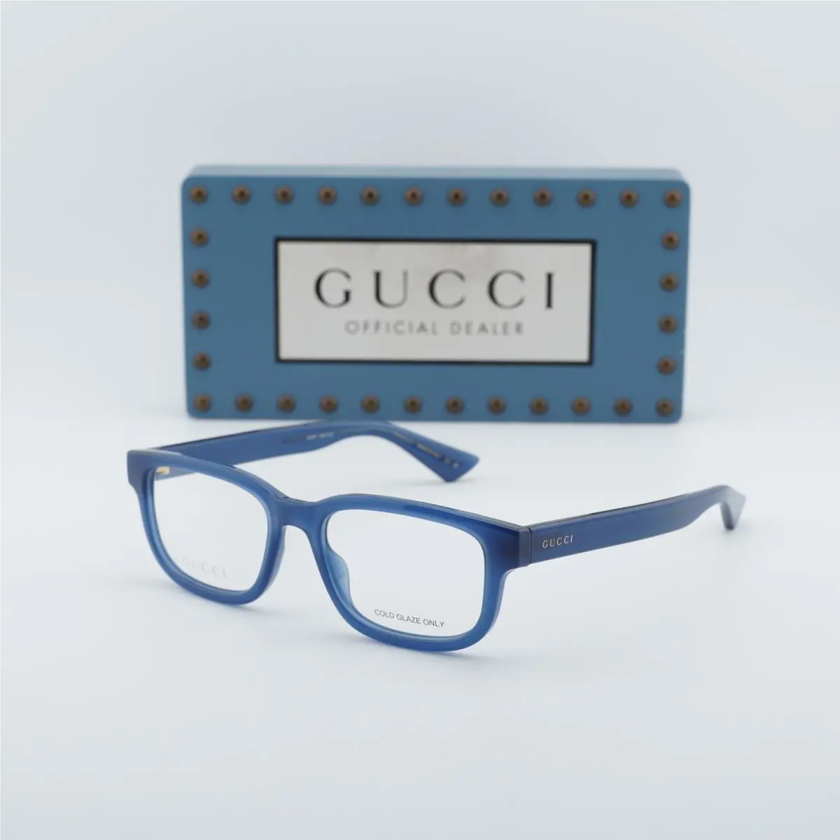 Gucci GG1584O 003 Blue 53mm Eyeglasses