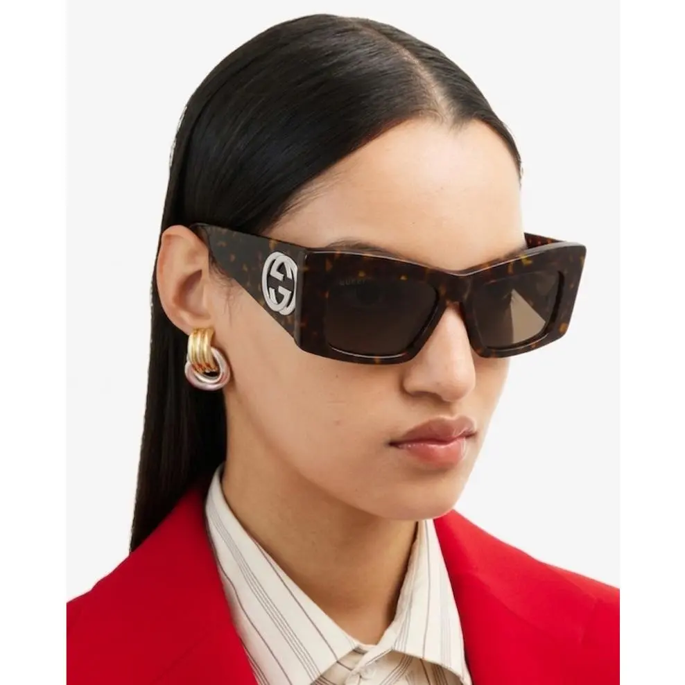 GG1842S-002-53 Sunglasses 53mm by Gucci