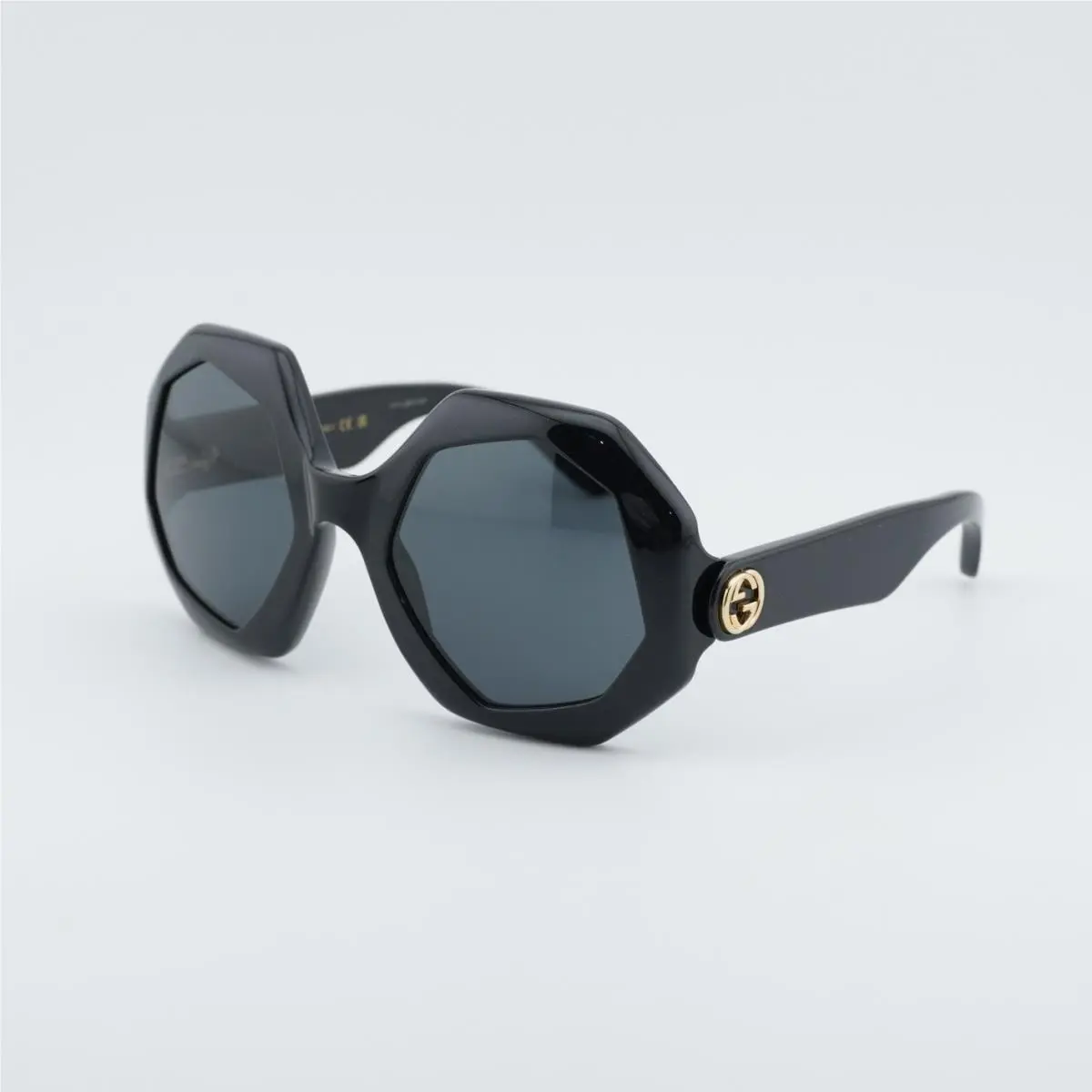 GG1242S 001 Black/grey 57-24-135 Sunglasses by Gucci