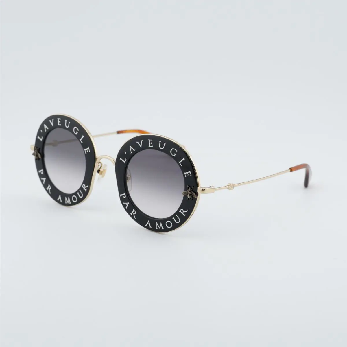 Gucci GG0113S 008 Black/blue Gradient 44-30-140 Sunglasses