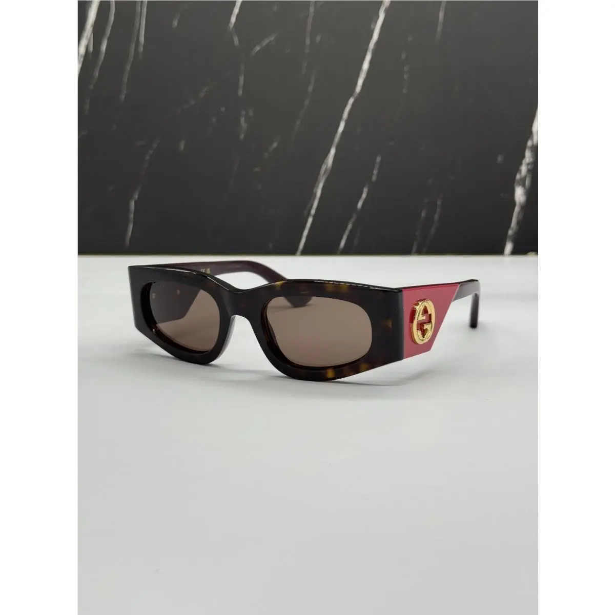 Gucci GG1664S 004 Sunglasses Havana Women Eyewear