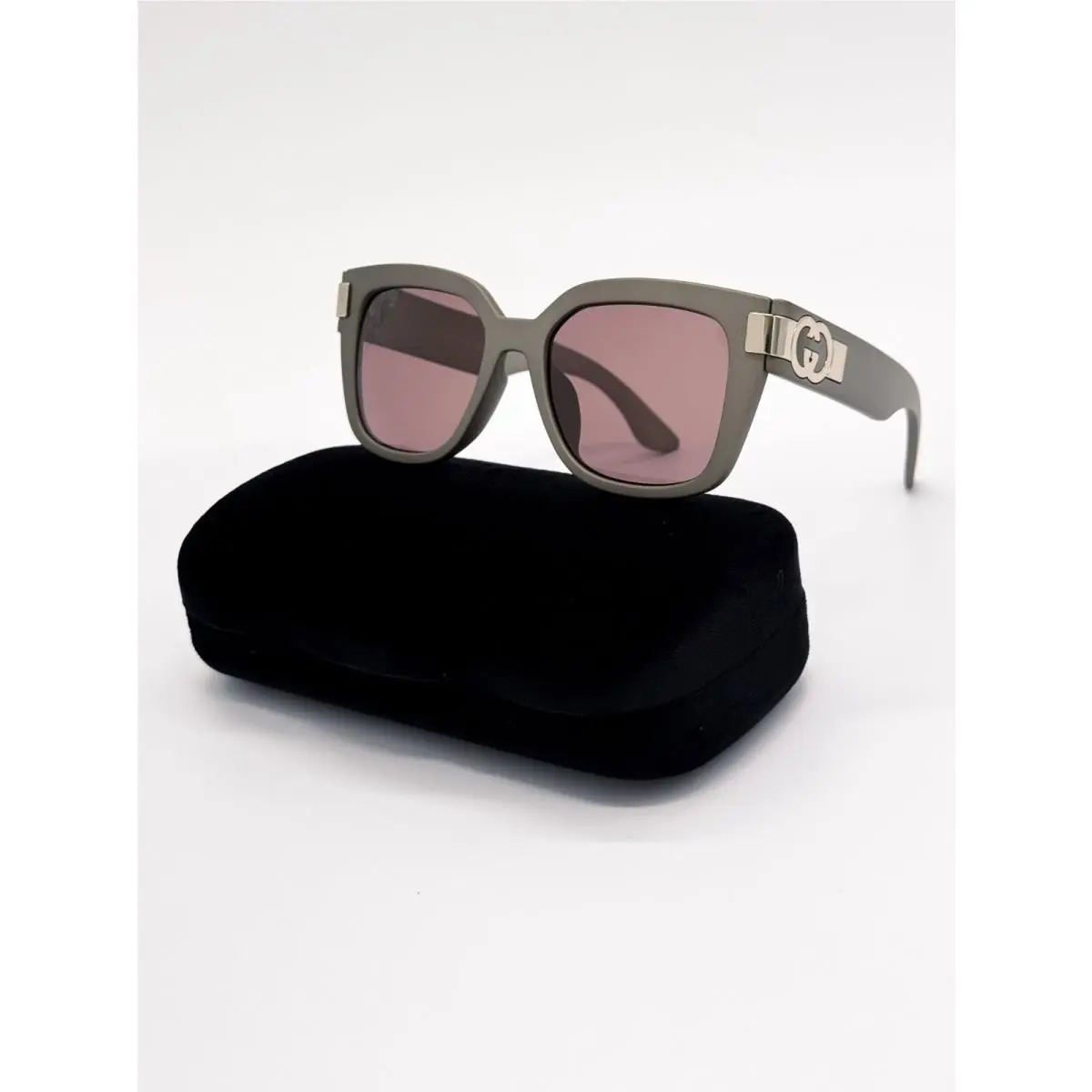 Gucci Sunglasses GG1690SK 003 Gray Women Eyewear