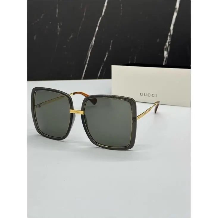 GG0903S 001 Gold Grey Sunglasses 2021 by Gucci
