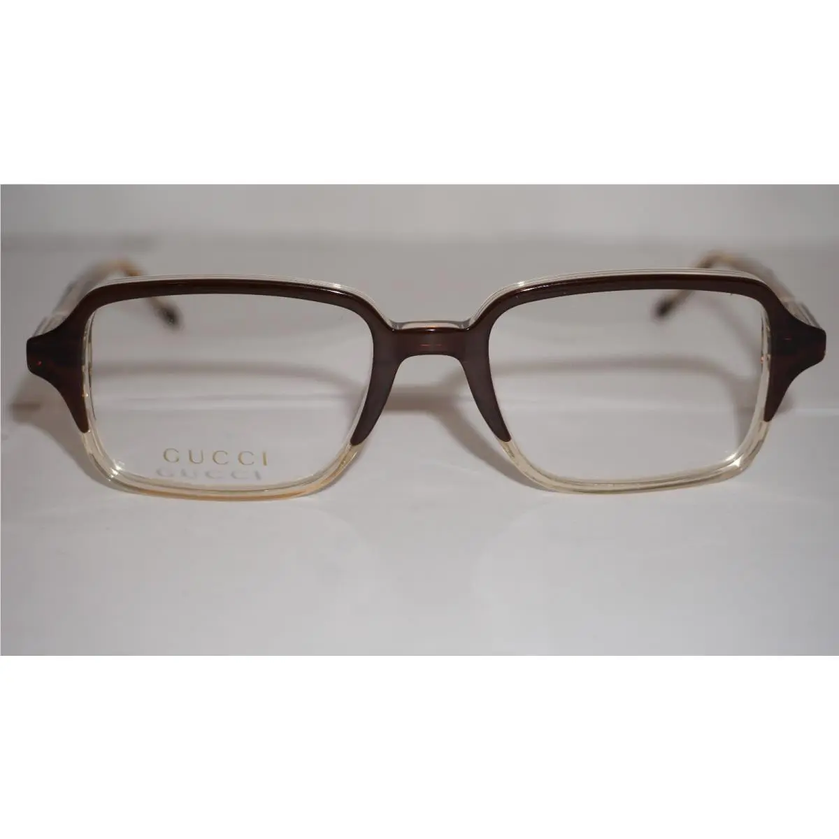 Gucci Eyeglasses Square Brown Clear GG1211O 003 51 19 145
