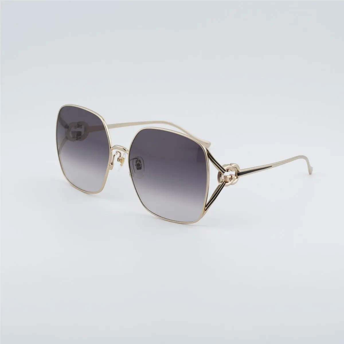 Gucci GG1323S 001 Gold/grey Gradient 63-17-130 Sunglasses