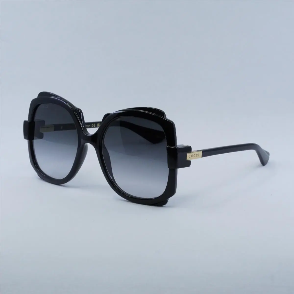 GG1431S 001 Black/gradient Grey 57-20-135 Sunglasses by Gucci
