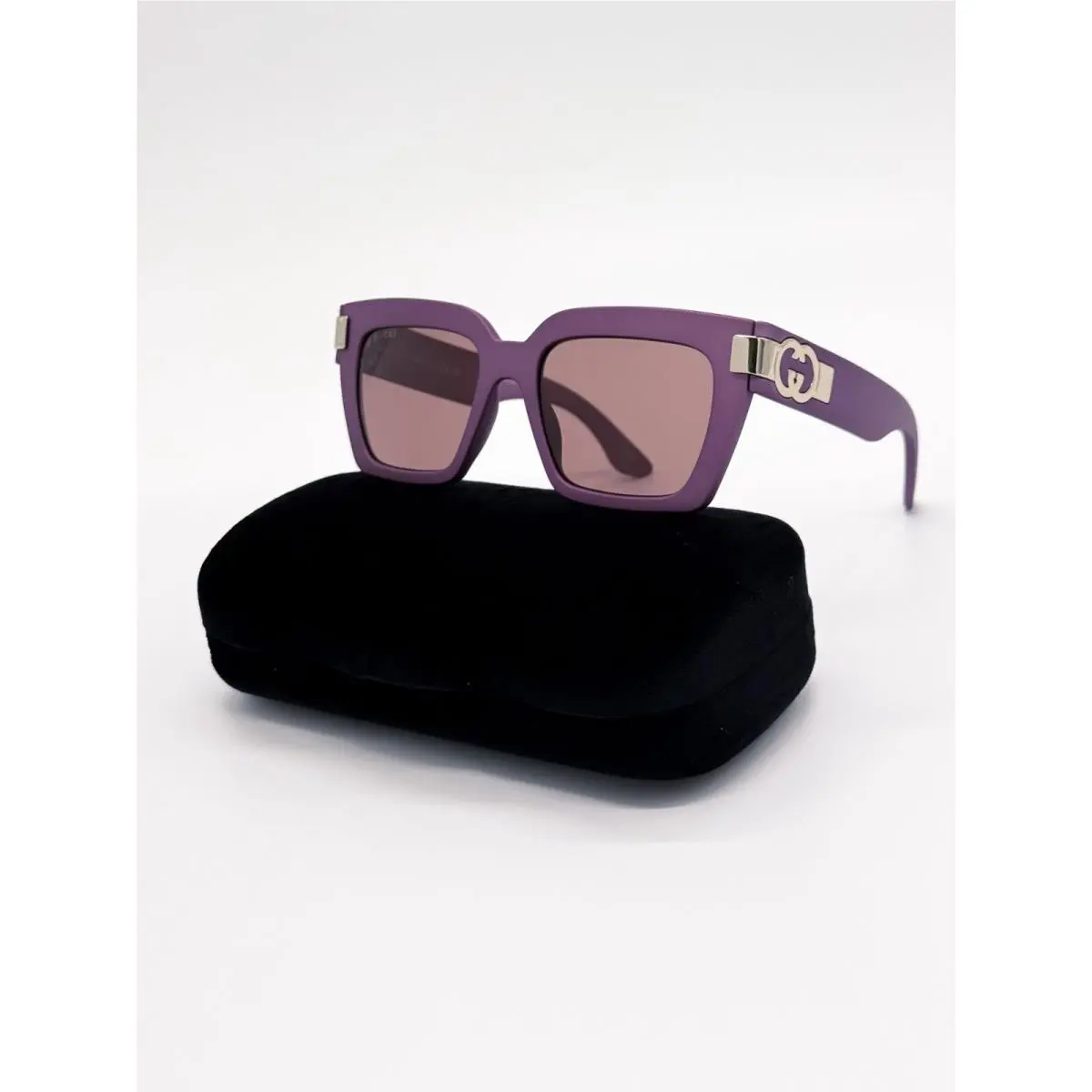 Sunglasses GG1689S 004 Violet Women Eyewear by Gucci