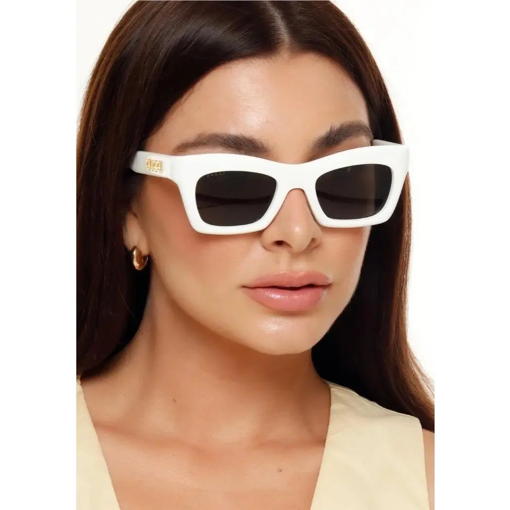 Gucci GG1773S 002 Sunglasses White Women Eyewear