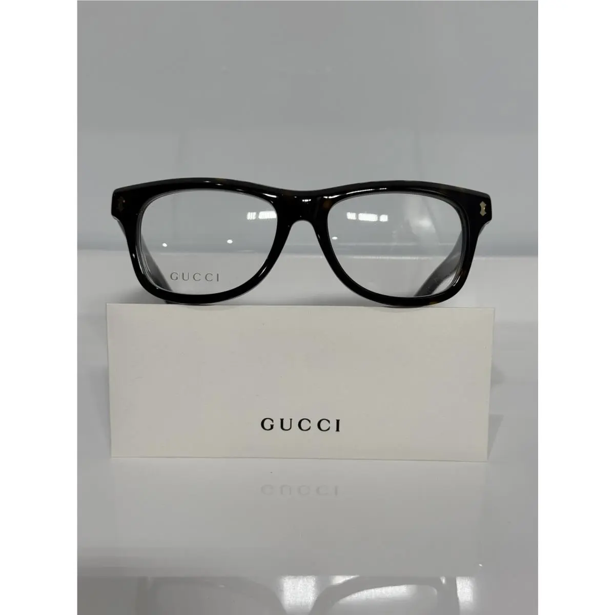 Gucci GG1526O 006 Havana Unisex Acetate Eyeglasses 54mm