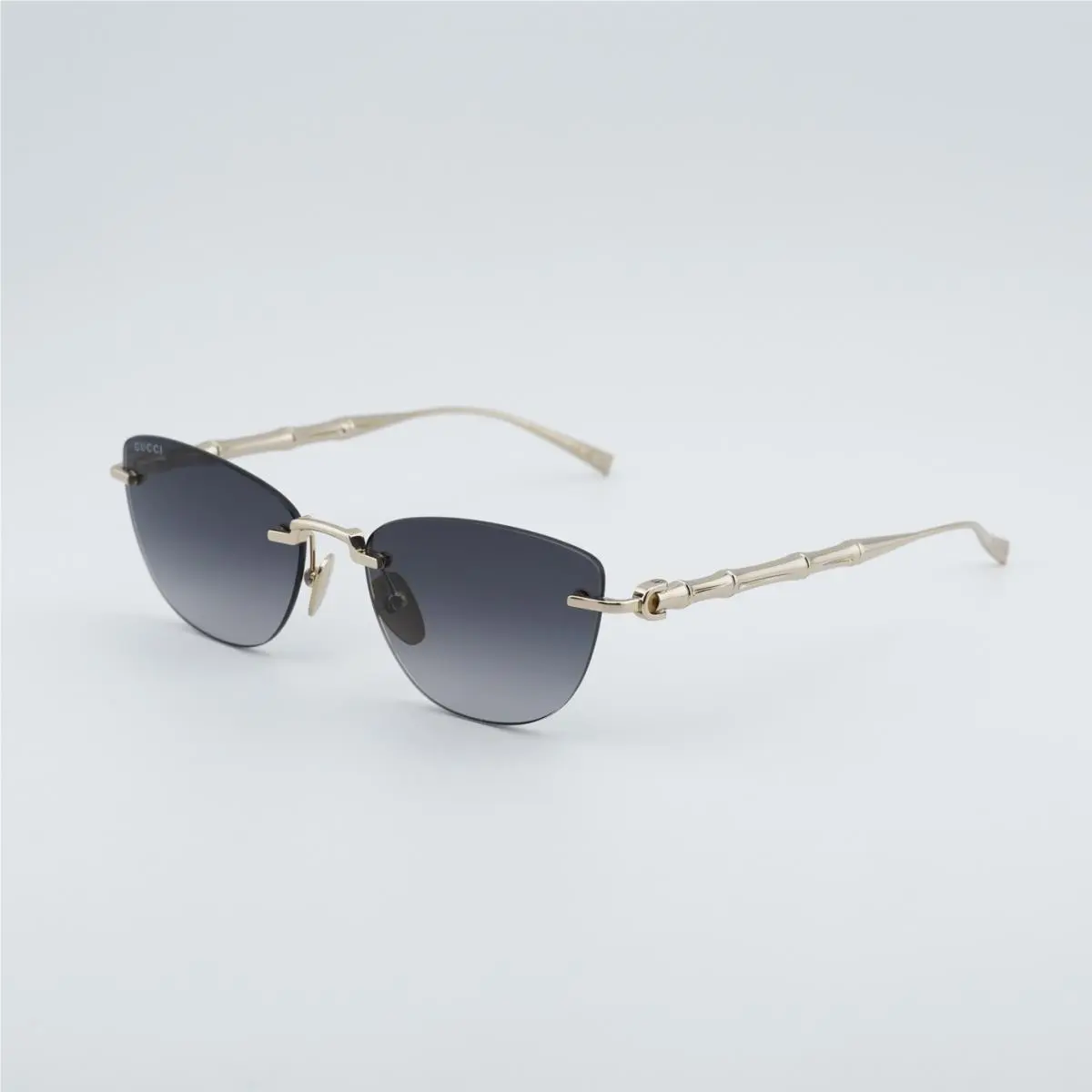 Gucci GG2063S 001 Shiny Endura Gold/grey Gradient 55-17-145 Sunglasses