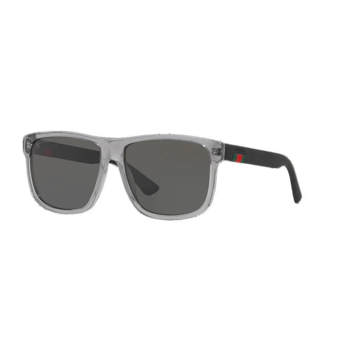 Gucci GG0010S Black / Gray Square Polarized Sunglasses 58 mm