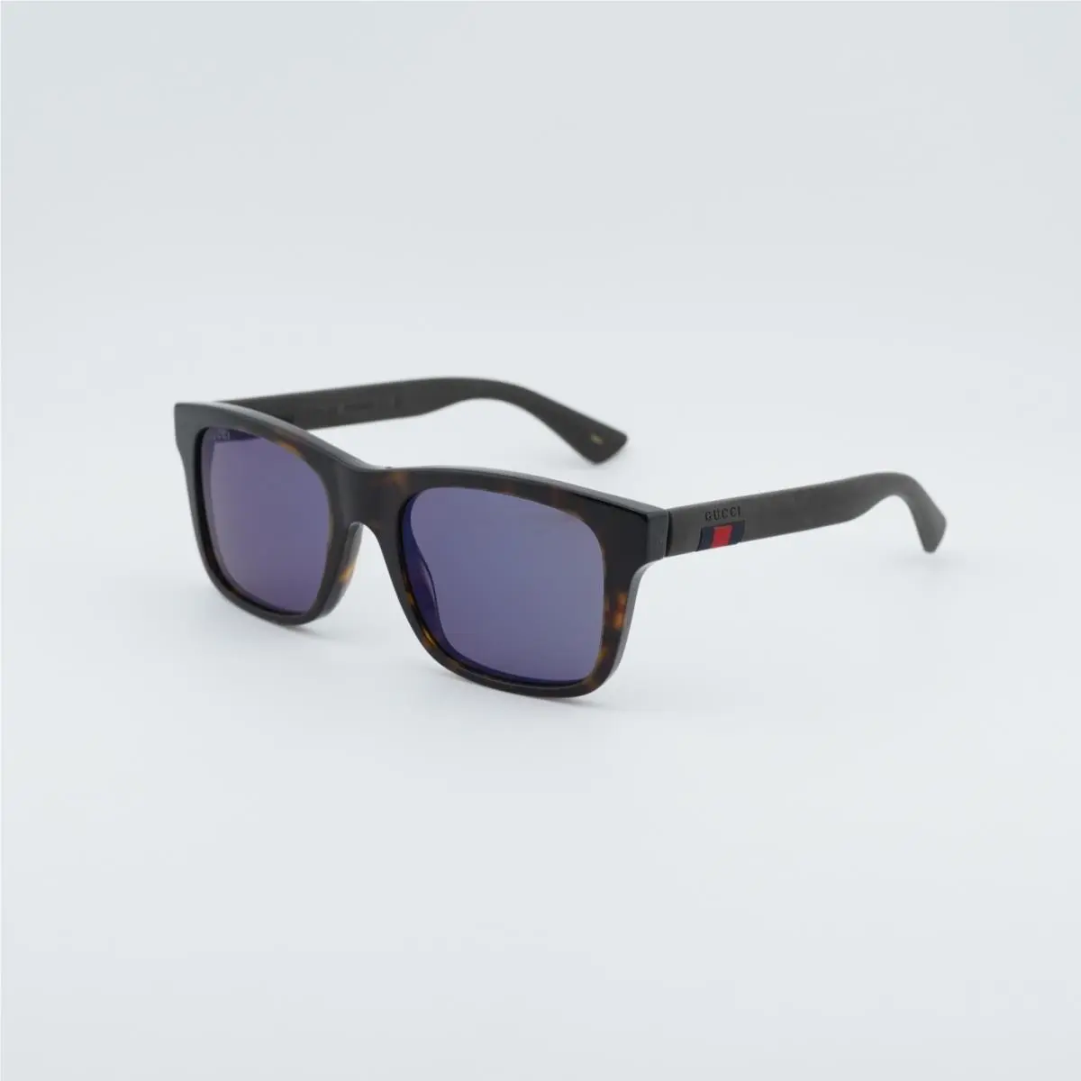 GG0008S 003 Havana/blue 53-20-145 Sunglasses by Gucci