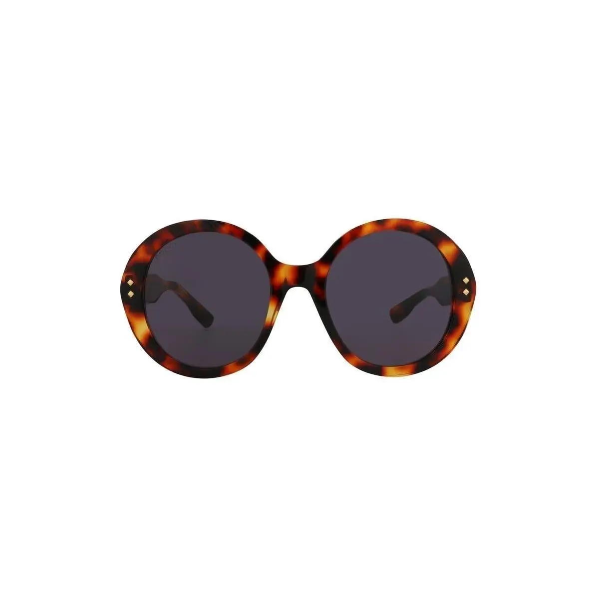 Gucci Women 54mm Round Sunglasses Havana Smoke