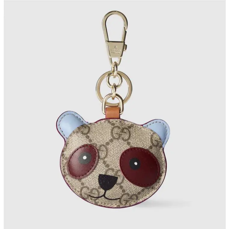 Boxed Gucci Panda Shaped Bag Charm Keyring