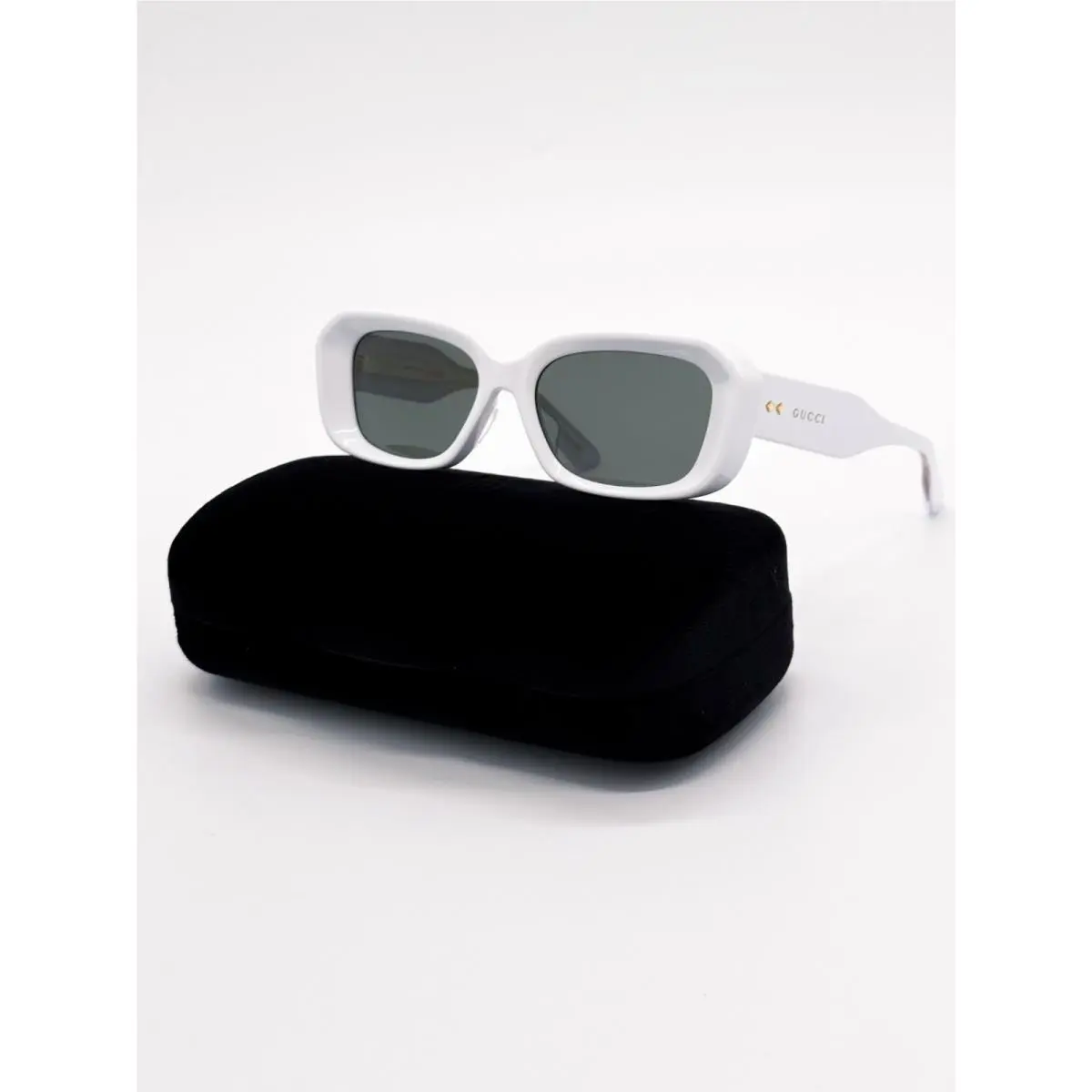 Gucci Sunglasses GG1531SK 004 Light Blue Unisex Eyewear