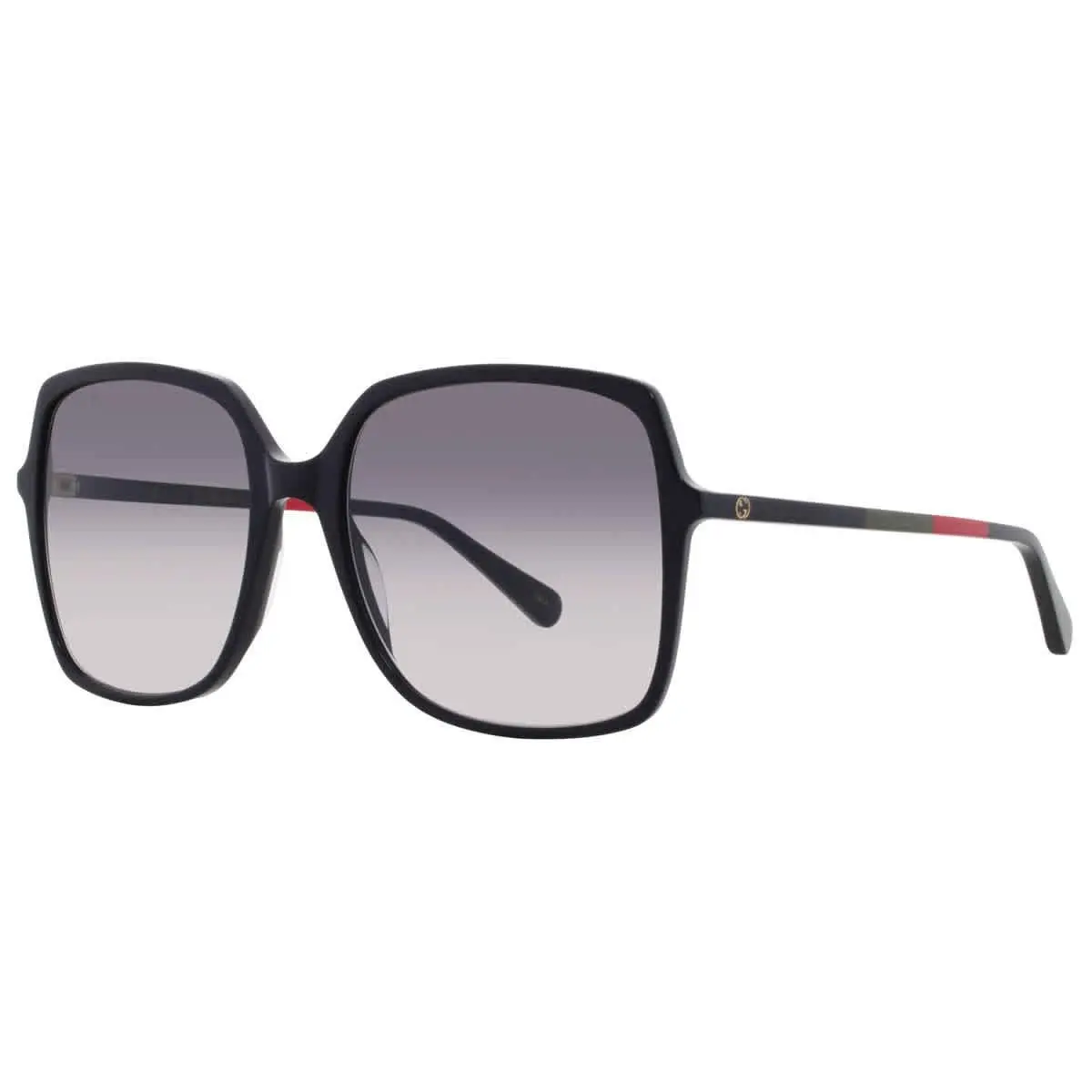Gucci Grey Square Ladies Sunglasses GG0544S 007 57 GG0544S 007 57